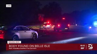 Body found on Belle Isle