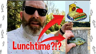 Check Out My First Ever Lunch Break Fishing Catch!
