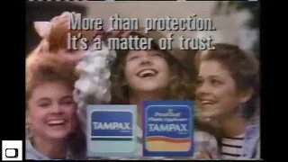 Tampax Tampons Commercial (1987)