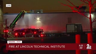 Fire at Lincoln Technical Institute in Columbia