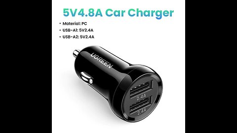 Ugreen's 4.8A Fast Dual USB Car Charger | Techtrove.pro