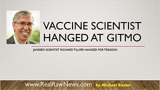 #TRUTH - Richard Tillyer, a Janssen Pharma Scientist, Hanged at GITMO