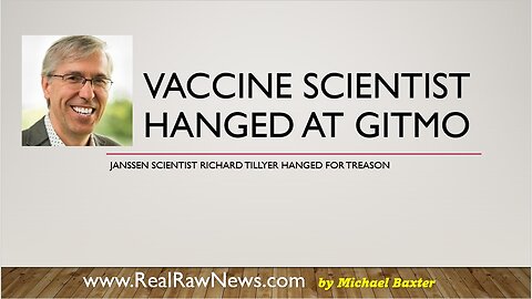 #TRUTH - Richard Tillyer, a Janssen Pharma Scientist, Hanged at GITMO
