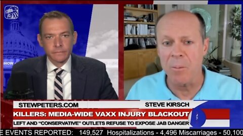 STEW PETERS SHOW 4/22/22 - VAXX INJURY BLACKOUT MEDIA & BIG TECH COVER-UP PILOT CARDIAC ARRESTS