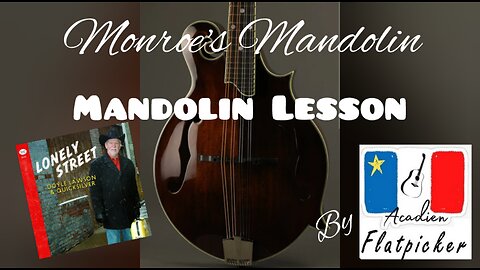 Mandolin Lesson - Into to "Monroe's Mandolin