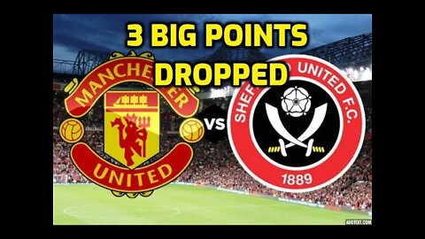 MANCHESTER UNITED V SHEFFIELD UNITED REVIEW - PREMIER LEAGUE TITLE SLIPPING AWAY - NINJA KNIGHT