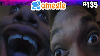 BLACK MAN WITH BIG EYES FAKE SKIPS ON OMEGLE!!