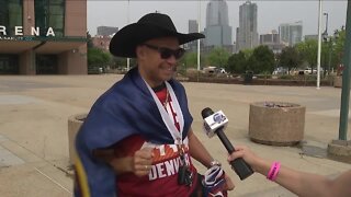 Sold out Nuggets watch party at Ball Arena