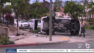 6-year-old boy dies after being rescued from rollover crash in Kensington