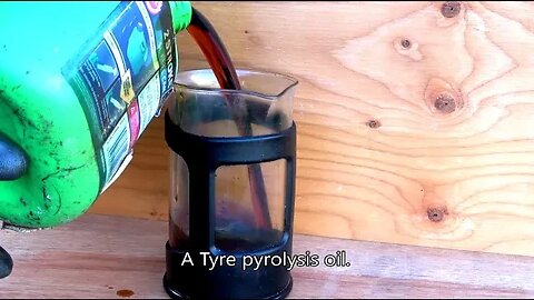 Pyrolysis Tyre Oil - chemical treatments experiment