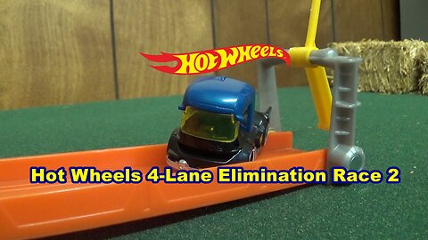Hot Wheels 4-Lane Elimination Race 2