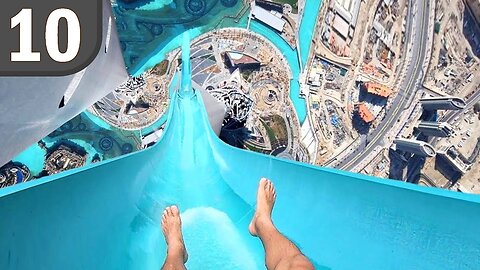 Top 10 Most Dangerous Waterslides 😲