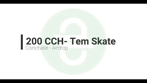 Airdrop - Bounty - Coinchase - Se inscreveu ganho 200 CCH