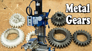 Mini Mill Gear Replacement - New Metal Gears for the Mini Milling Machine!