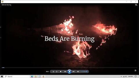 Beds Are Burning (Drum coer)