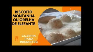 COMO FAZER BISCOITO MONTANHA - FÁCIL, RÁPIDO E DELICIOSO - COZINHA PARA INICIANTES