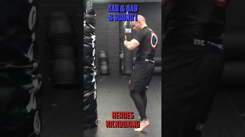 Heroes Training Center | Kickboxing & MMA "How To Double Up" Jab & Jab & Round 1 | #Shorts