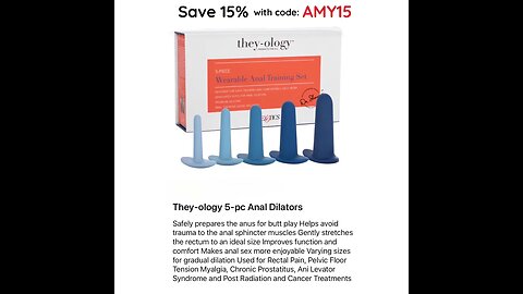 Code AMY15 Saves you 15%