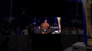 WWE 2k22 The Rock Dwayne Johnson Entrance #shorts