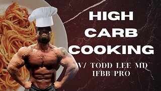 IFBB Pro Cooking | High Carb Day Spaghetti