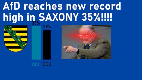 AfD reaches new record high in Saxony!!!