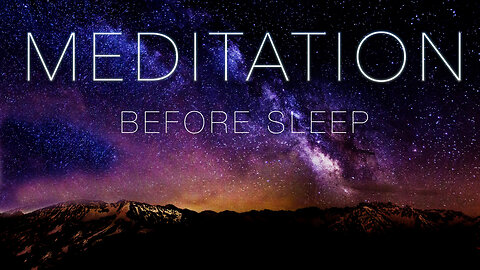 Meditation for sleep