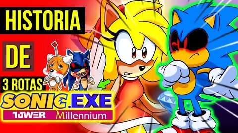 Sonic EXE ficou MARRENTO 😈| Sonic.exe Tower of millennium