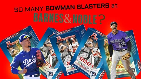 SO MUCH BOWMAN at BARNES & NOBLE???? | Finding cards at Barnes and Noble.