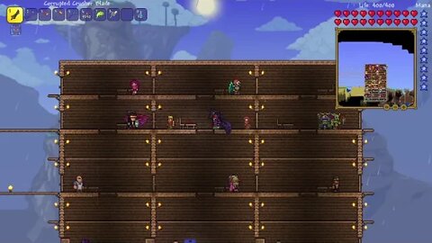 Modded Terraria: Meteor in the Sky!