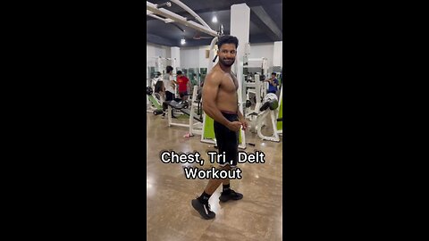 Chest , Shoulder, Tricep split workout routine