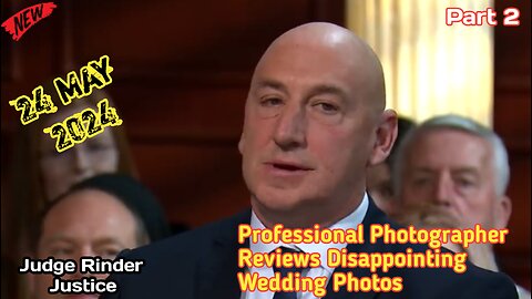 Professional Photographer Reviews Disappointing Wedding Photos | Part 2 | Judge Rinder Justice