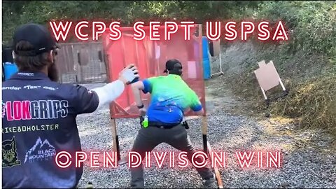 WCPS September USPSA 1st Open/ 7th overall of 71 Manny Talks Shooting