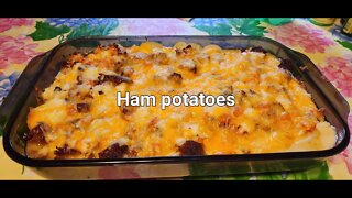 Ham potatoes