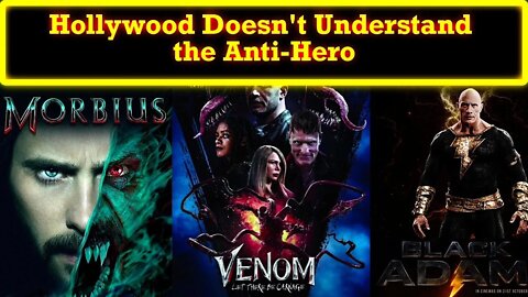 Hollywood Proves Over and Over Again They Don't Understand Anti-Heroes...Or Heroes In General