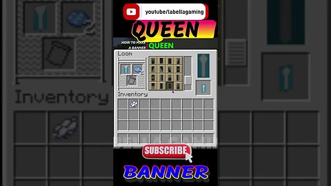 Queen Chess Piece Banner | Minecraft