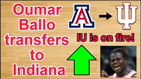 Oumar Ballo Transfers to Indiana!!! #cbb