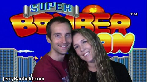 Mrs. Laura Banfield Plays Super Bomberman with me on SNES!