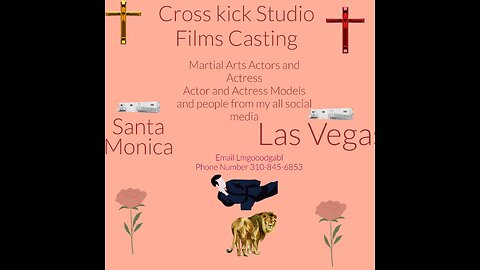 Cross kick Studio Films Casting Martial Arts Actor Actress Actor Actress Models Social Media