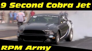 9 Second Cobra Jet Mustang Drag Racing