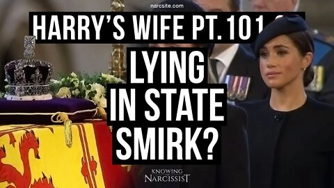 Harry´s Wife 101.21 Lying In State Smirk? (Meghan Markle)