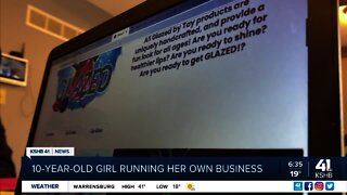 10-year-old running her own business