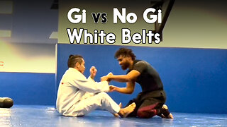 Jiu Jitsu Gi vs No Gi [White Belts] | Circadian MMA (10-31-2022)
