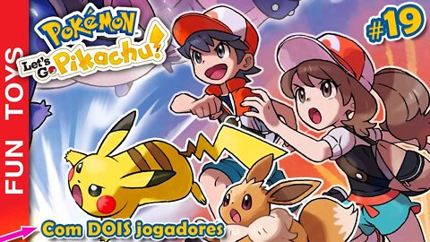 Pokémon: Let's Go #19 ⚡️ Invadimos a Base Secreta da EQUIPE ROCKET! Com DOIS jogadores!