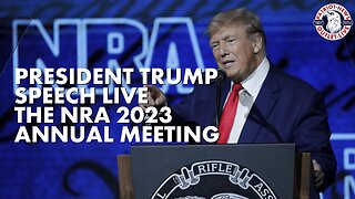 FULL SPEECH REPLAY: President Trump Addresses the NRA | 04-13-2023
