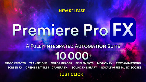 Premiere Pro FX - A Revolutionary Plugin Extension for Adobe Premiere Pro