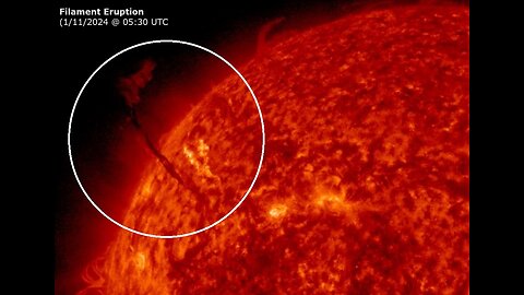6.4 Afghanistan, Big Solar Ejections, Earth Resonates a Cross?