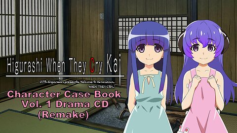 Higurashi Kai Character Case Book Vol. 1 Drama CD (REMAKE)