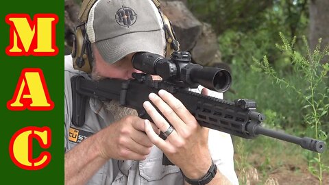The Robinson Armament XCR-L rifle: American ingenuity.