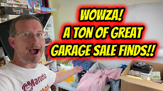 Ep. 05 - Amazing Garage Sale Finds, What Solds, and Did I Find Walter White's Shoes?