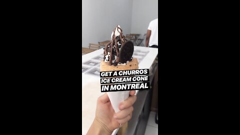 Les Papi Churros Releases a New Churros Wrapped Ice Cream Cone